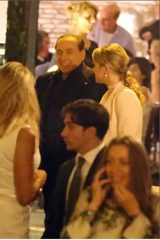 roma   cena pascale berlusconi 