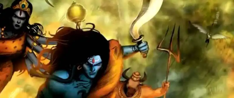 shiva diventa un cartone 