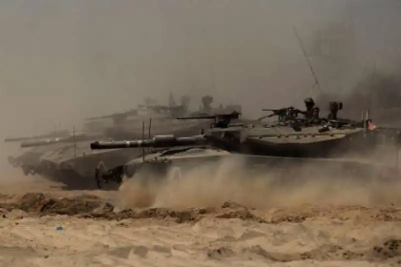 tank israele gaza