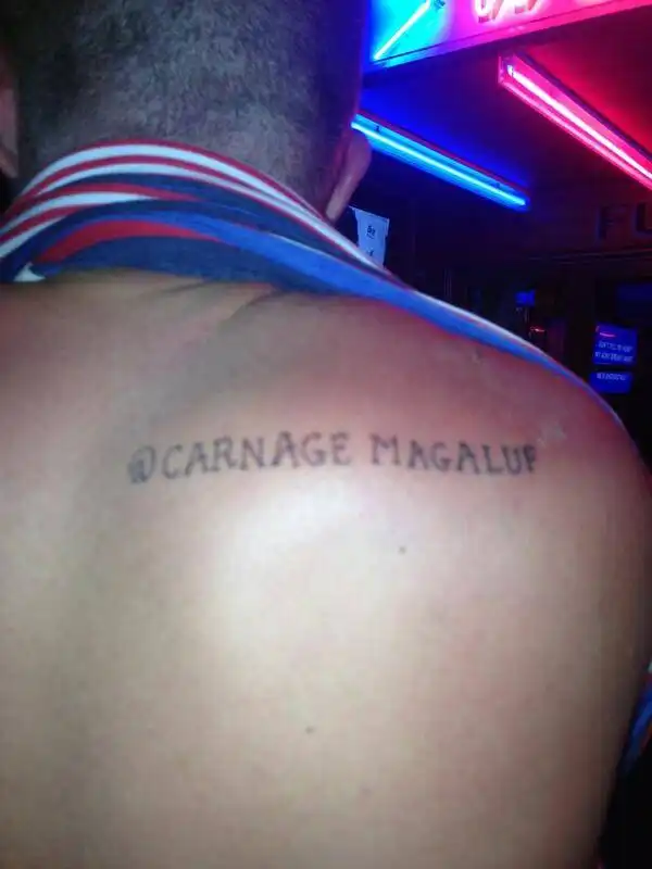 tatuaggio carnage magaluf