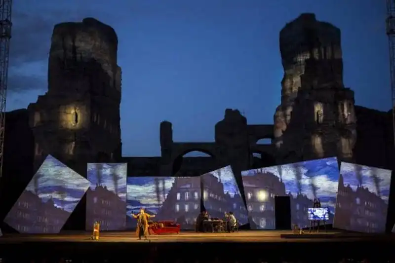 terme di caracalla la boheme senza orchestra