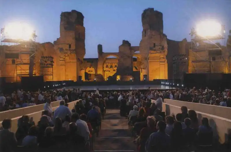 terme di caracalla musica classica a roma