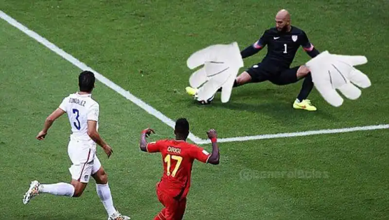 tim howard mani giganti