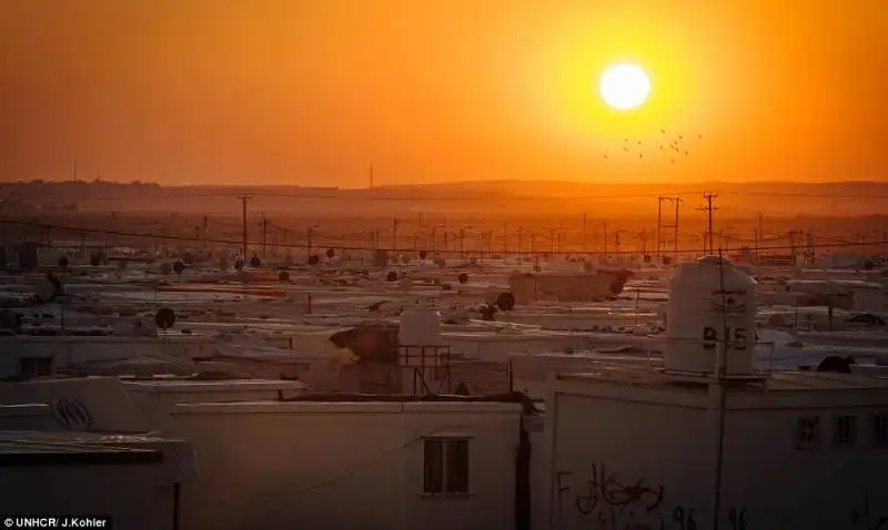 zaatari al tramonto