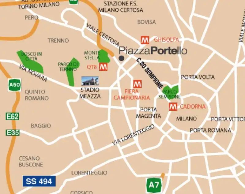 AREA PORTELLO  