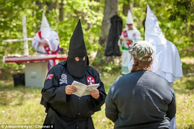 cerimonia iniziazione ku klux klan