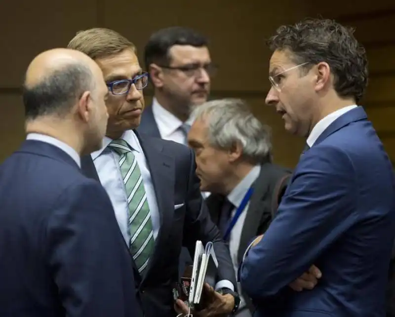 dijsselbloem, pierre moscovici e alexander stubb 18df0