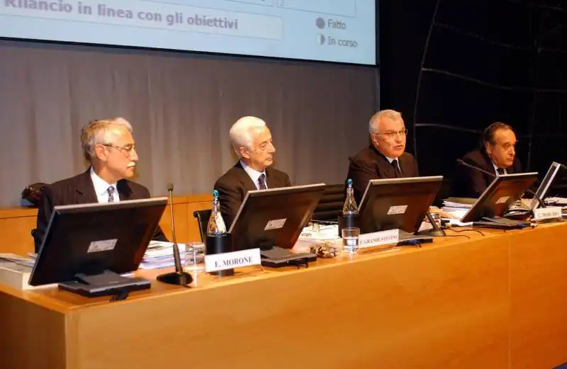 E.MORONE, GRANDE STEVENS, GIUSEPPE MORCHIO E G. FERRERO