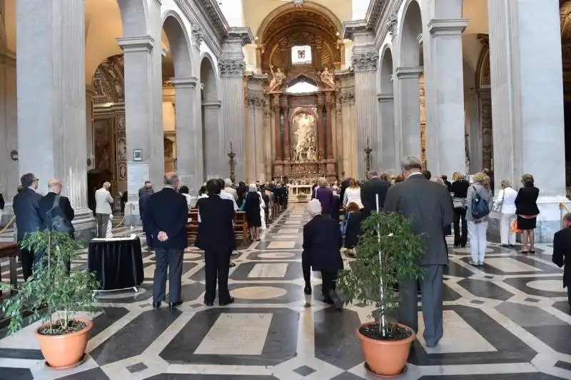 funerale di livia andreotti