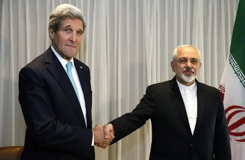 john kerry  mohammad zarif