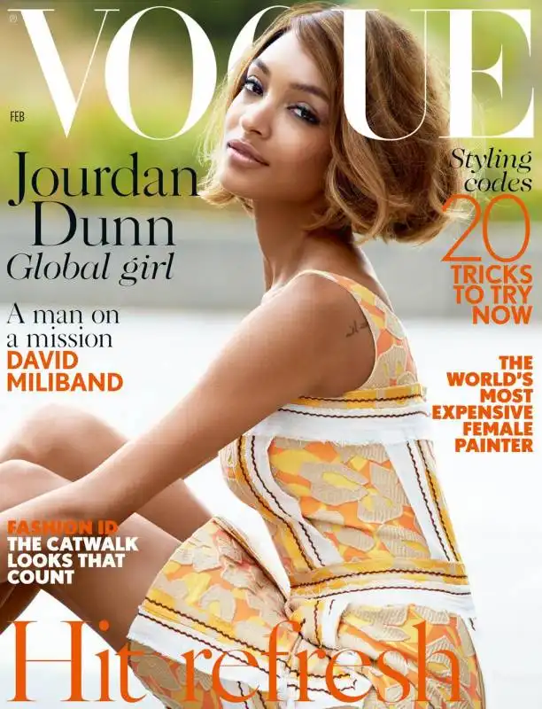 jourdan dunn vogue