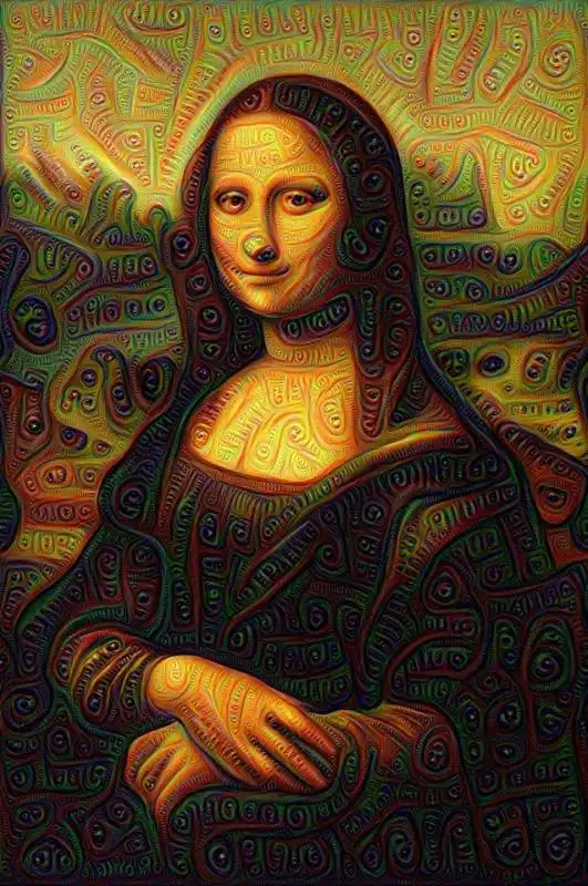 la gioconda su deep dream