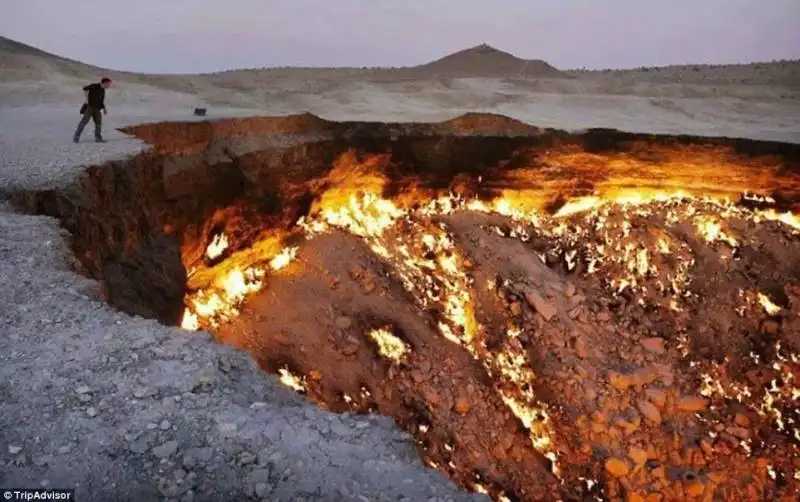 la porta dell inferno turkmenistan