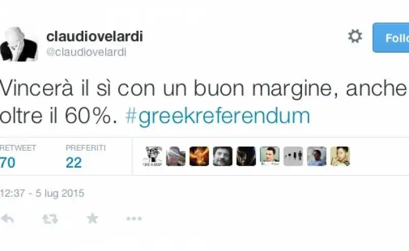 la previsione di claudio velardi sul referendum greco