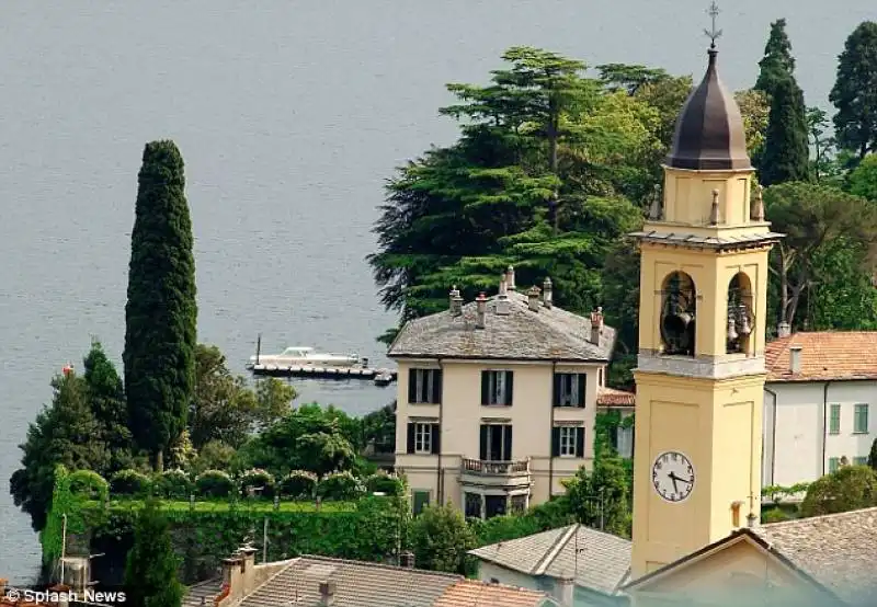 la villa di george clooney a laglio