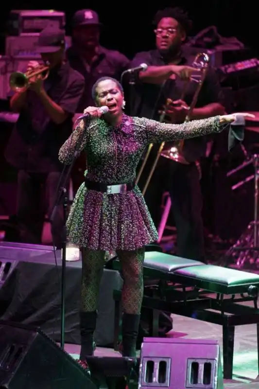 lauryn hill alla cavea foto musacchio e ianniello  12