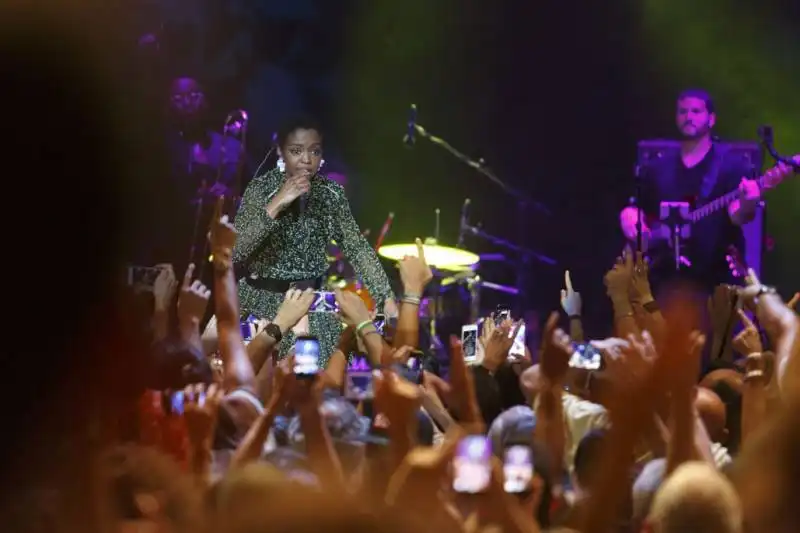 lauryn hill alla cavea foto musacchio e ianniello  14