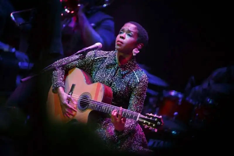 lauryn hill alla cavea foto musacchio e ianniello  15