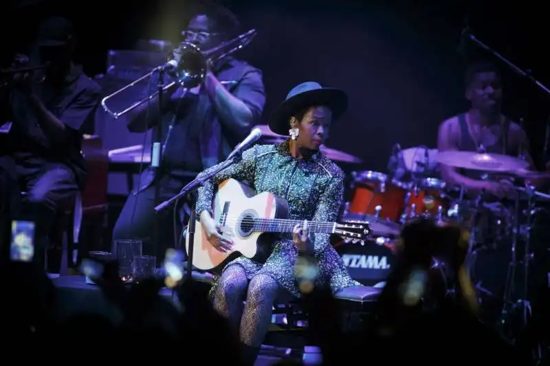 lauryn hill alla cavea foto musacchio e ianniello  16