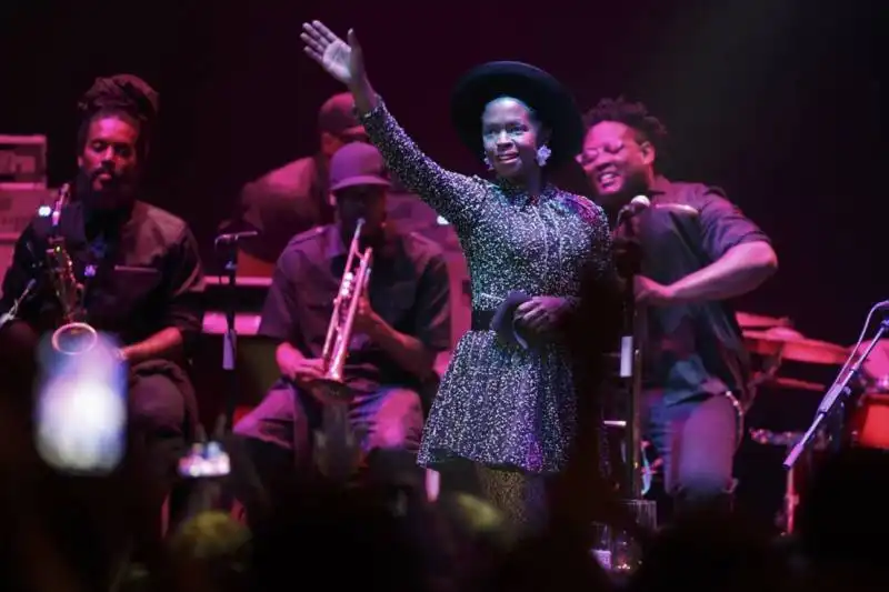 lauryn hill alla cavea foto musacchio e ianniello  19