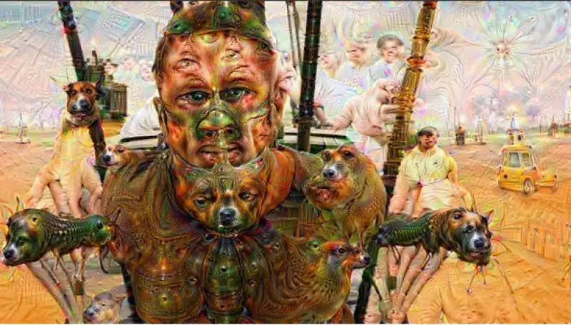 mad max con deep dream