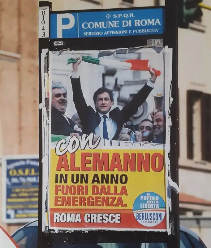 MANIFESTO ELETTORALE DI GIANNI ALEMANNO 