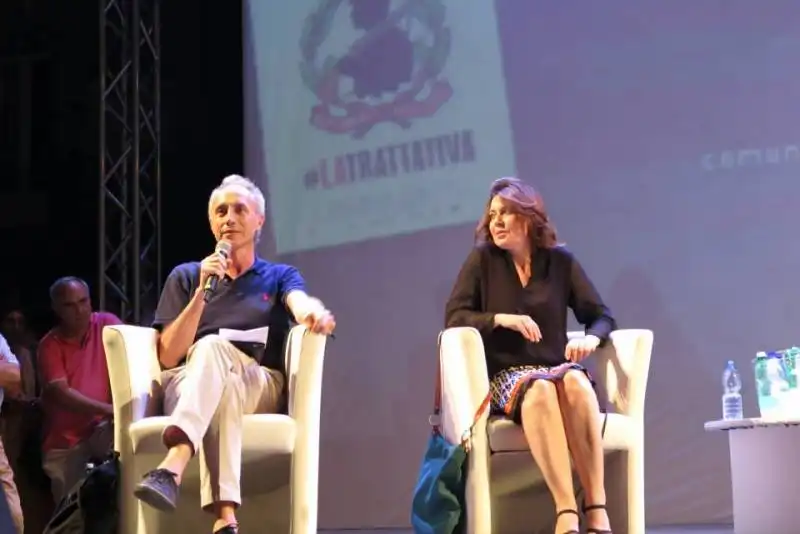 MARCO TRAVAGLIO E SABINA GUZZANTI