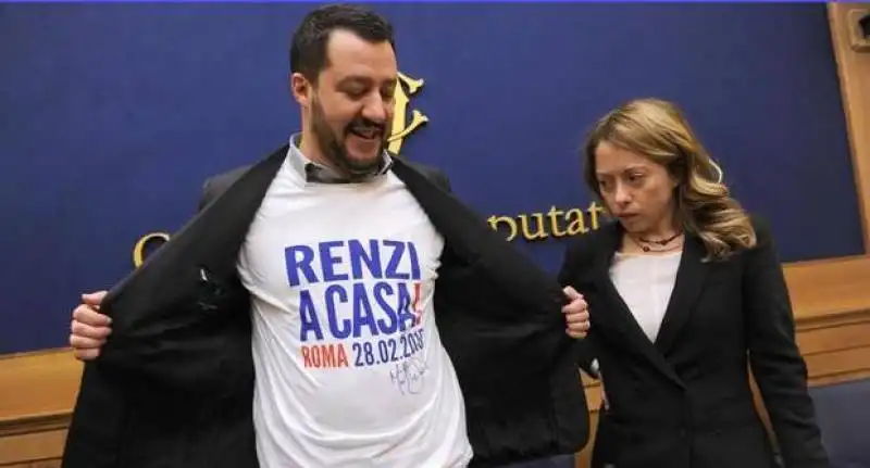 matteo salvini giorgia meloni 