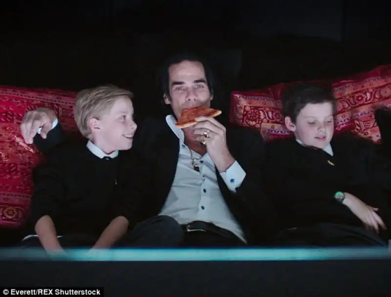 nick cave e figli nel suo documentario