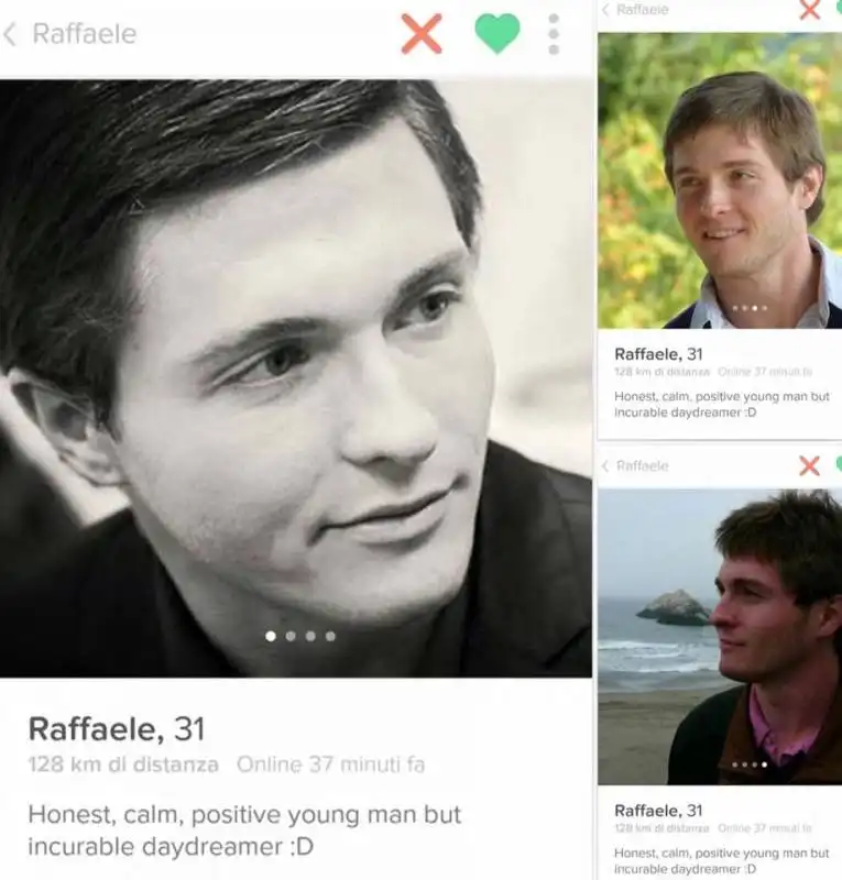 RAFFAELE SOLLECITO SU TINDER