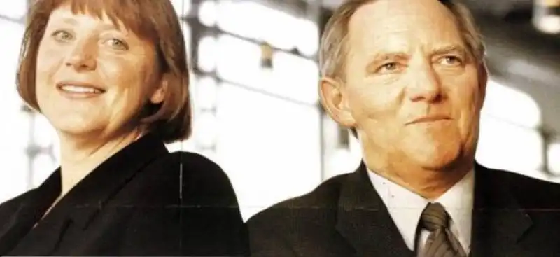 schaeuble merkel nel 1999