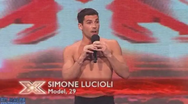 simone lucioli x factor