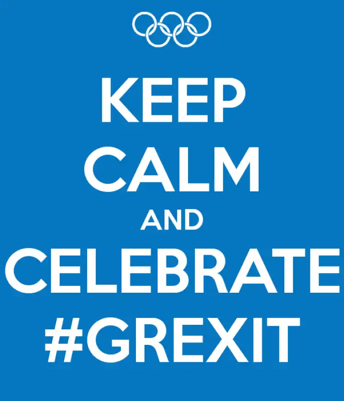 state calmi e celebrate la grexit