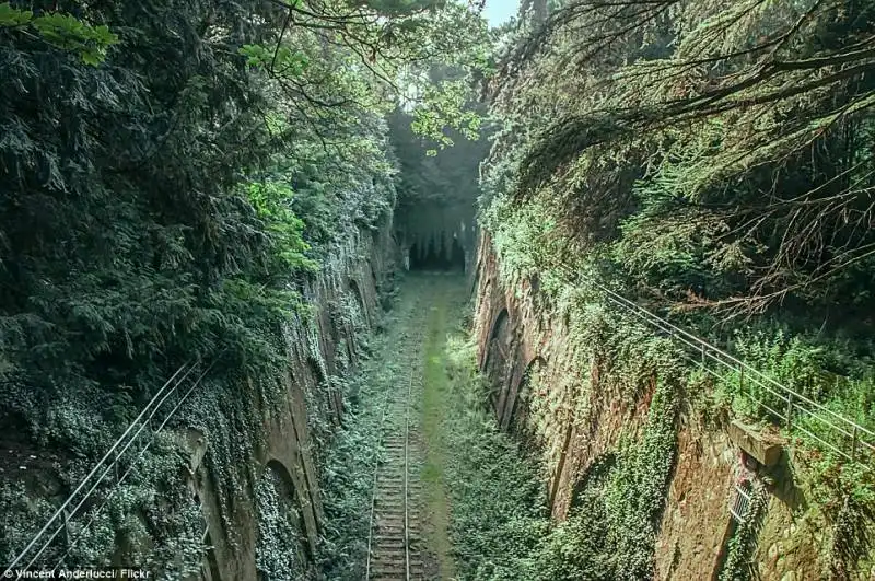 the chemin de fer de petite ceinture parigi