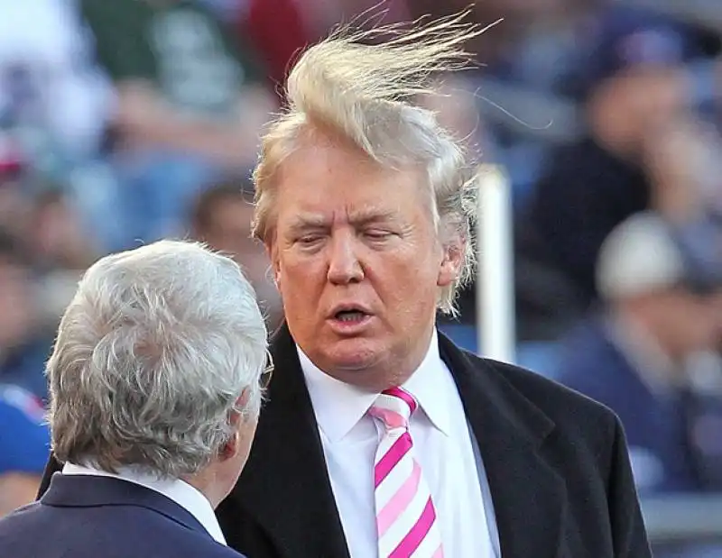 TRUMP E I SUOI CAPELLI