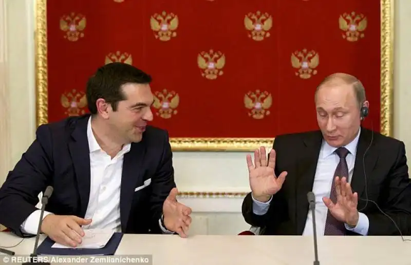 TSIPRAS - PUTIN