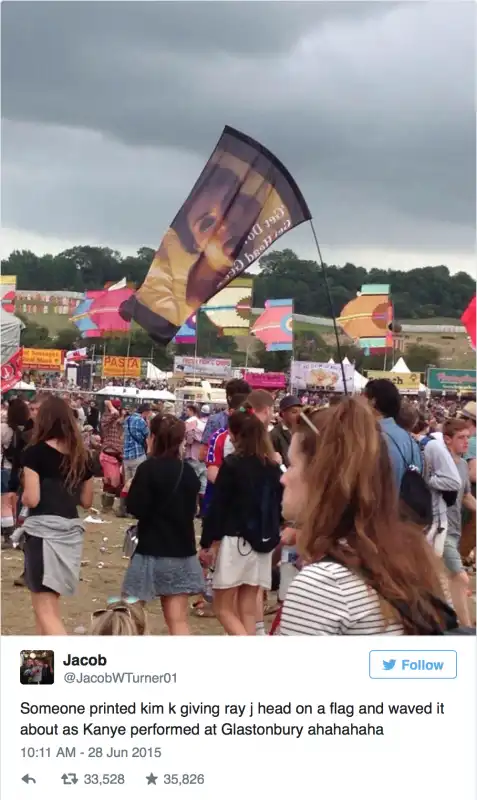 tweet glastonbury