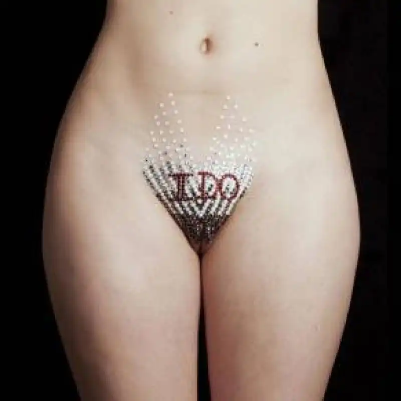 vajazzle della sposa