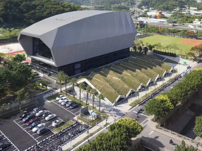 zhonghe community sports center, taiwan