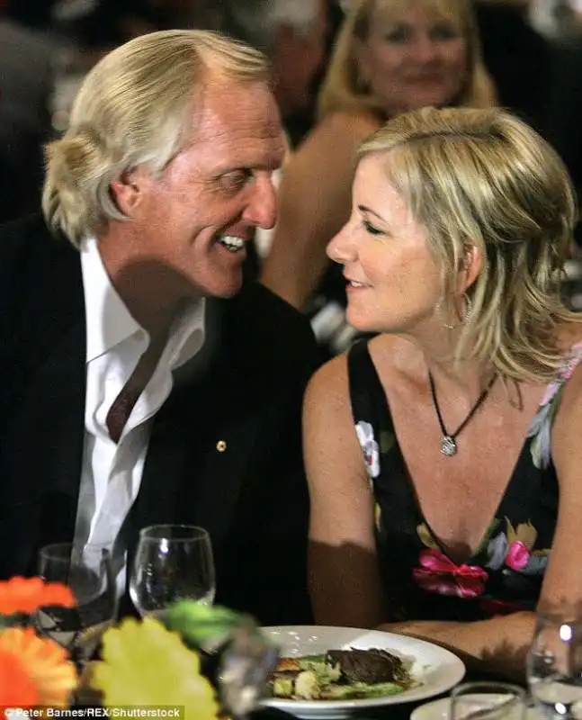 chris evert e greg norman