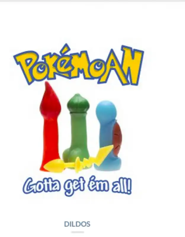 dildo pokemon