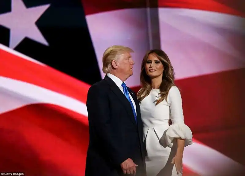 donald e melania trump  