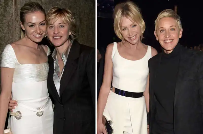 ellen degeneres e portia de rossi   12 anni insieme