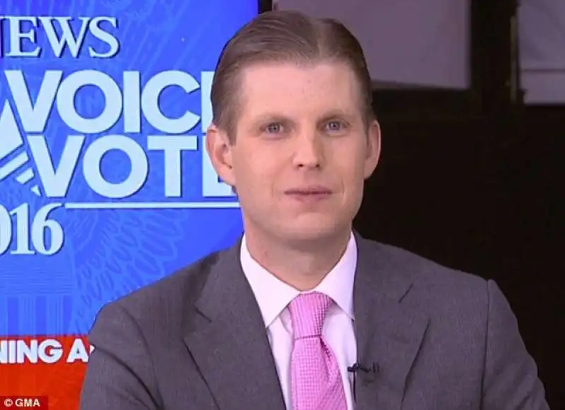 eric trump parlera alla convention repubblicana