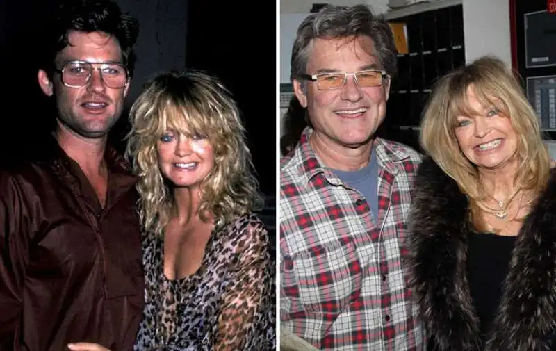 goldie hawn e kurt russell   33 anni insieme