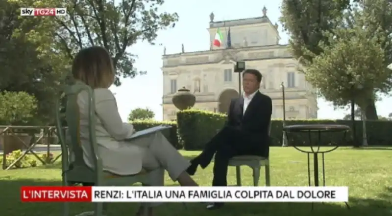 INTERVISTA DI RENZI CON MARIA LATELLA