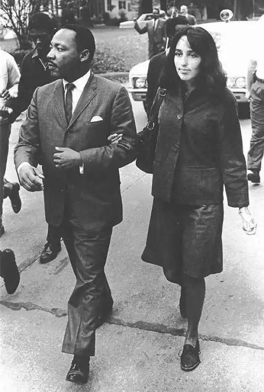 Joan Baez e Martin Luther King