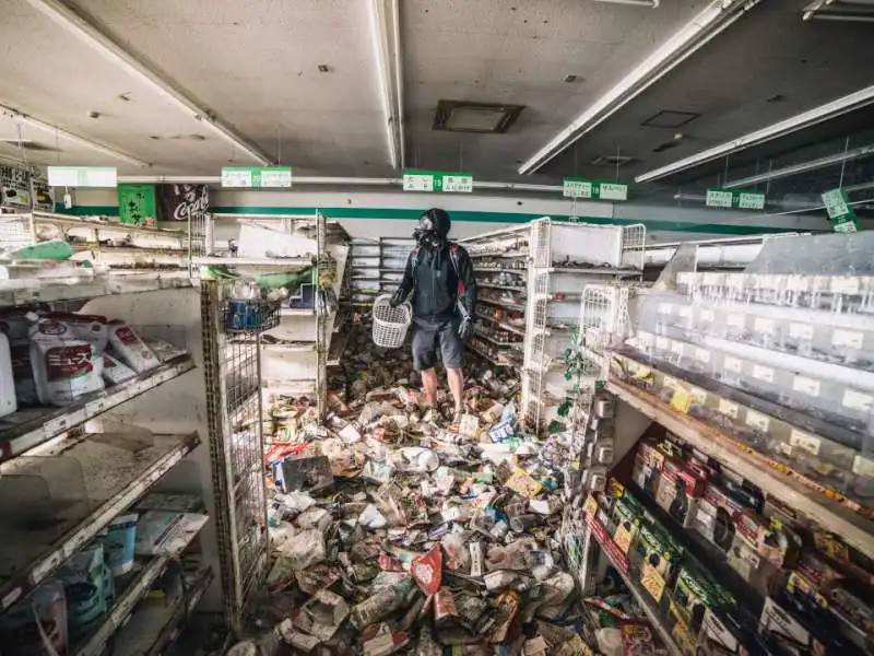 loong nel negozio di fukushima