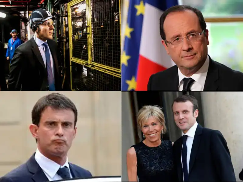 MACRON HOLLANDE VALLS