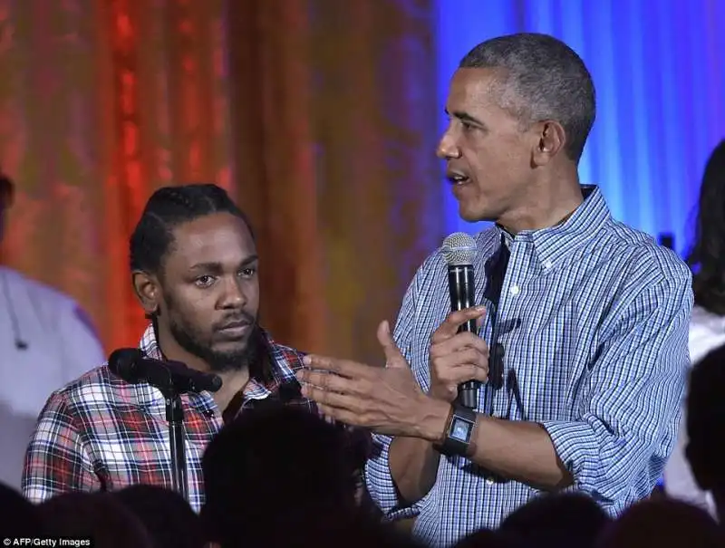 obama e kendrick lamar